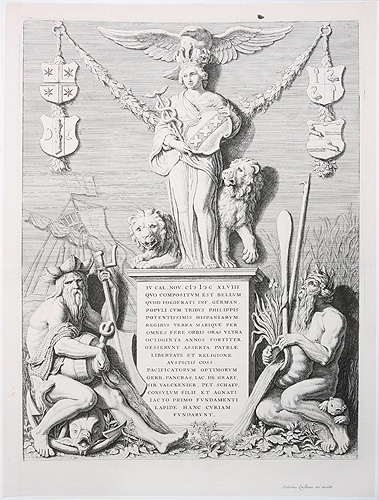 Аллегория Мира (офорт, вторая половина XVII века), Западная Европа Серия: Amsterdamer Rathaus инфо 1994g.