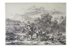 Итальянский пейзаж с крестьянами Гравюра (XVII век), Голландия Гравюра ; Гравюра, Бумага Размер: 24,6 x 35,2 см 9999 г инфо 2121g.