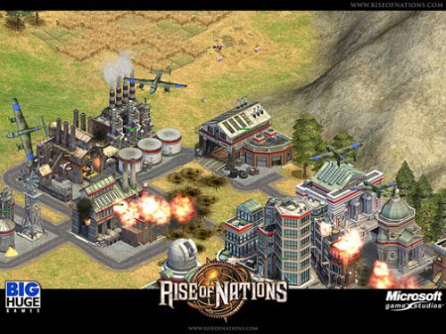 Rise Of Nations CD-ROM, 2003 г Издатель: Microsoft; Разработчик: Big Huge Games коробка RETAIL BOX Что делать, если программа не запускается? инфо 3334g.