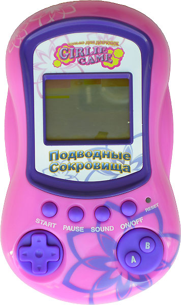 Электронная игра "Подводные сокровища", цвет: розовый 1 инструкция на русском языке инфо 8150h.